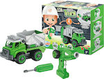Buki Plastic Construction Toy Φορτηγο Σκουπιδιών Kid 3++ years