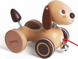 iwood Pull-Along Puppy with Cord for 12++ Months iwood Pull-Along Puppy with Cord for 12++ Months