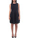 Summer Mini Evening Dress Navy Blue