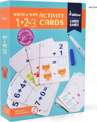 MiDeer Εκπαιδευτικό Παιχνίδι Activity Cards 1+2+3 για 3+ Ετών