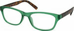 Eyelead E170 Reading Glasses +4.00 Green E 170