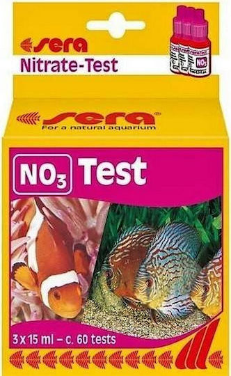 Sera Aquarium Water Tester NO3 Nitrate Test 3x15ml