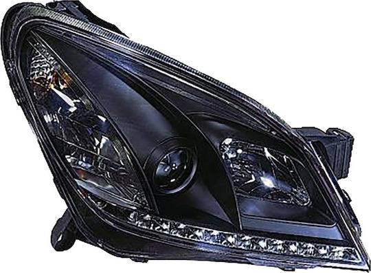 Diederichs Front Lights for Opel Astra Daylight Black