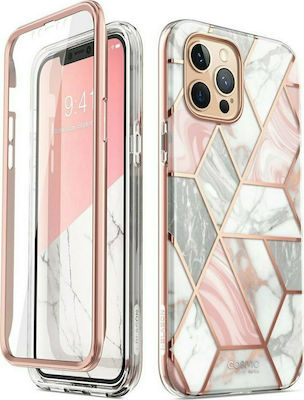 Supcase i-Blason Marble Back Cover Πλαστικό Ανθεκτικό Ροζ (iPhone 12 Pro Max)