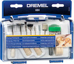 Dremel 684 Set de curățare/polizare 26150684JA 20buc