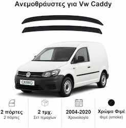 Heko Set Front Dark Fime Car Windbreakers for Volkswagen Caddy 2 Pieces 31127 Heko Set Front Dark Fime Car Windbreakers for Volkswagen Caddy 2 Pieces 31127