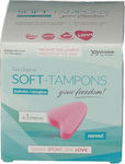 JoyDivision Soft Tampons Normal για Κανονική Ροή 3τμχ