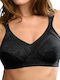 Nora Mastectomy Mastectomy Bra with Light Padding without Underwire Black