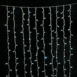 360 Светлини LED 2m. x 200бр Хладен бял тип Завеса