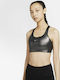 Women's Athletic Sports Bra Silver