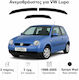 Heko Set of Windbreakers Front Car Dark Fime for Volkswagen Lupo 2pcs
