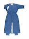 Bemini Winter Sleeping Bag with Feet Magic Bag 3 Tog Blue with Detachable Sleeves