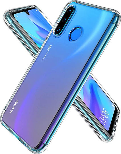 2mm Back Cover Σιλικόνης 2mm Διάφανο (Huawei P30 Lite)