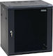 Central Wall Mounted Rack Cabinet 15U 60x45x37cm Black 3000145015/C