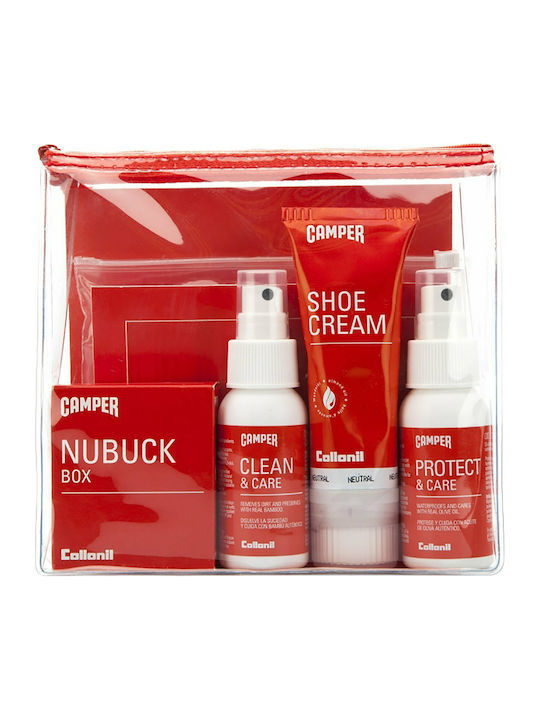 Camper Care Travel Kit Care Set for Leather Shoes 5pcs