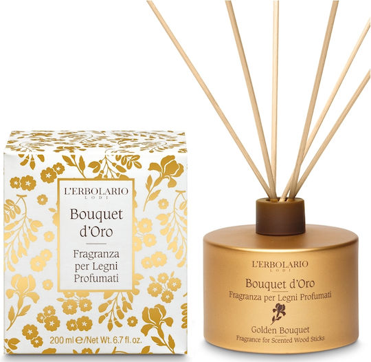 L' Erbolario Difuzor cu Aromă Bouquet d'Oro 200ml