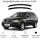 Heko Σετ Ανεμοθραύστες Αυτοκινήτου Μπροστινοί Σκούρο Φιμέ για Volvo XC 90 2τμχ