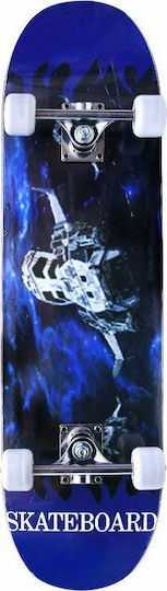 Αθλοπαιδιά Complete Shortboard Πολύχρωμο Space Space