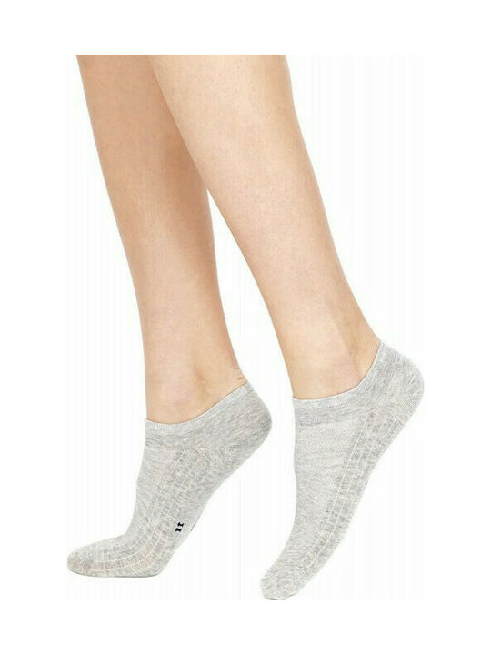 Pompea Plain Socks Gray 3 Pack