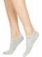 Pompea Women's Solid Color Socks Gray 3Pack