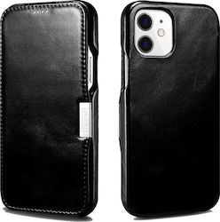 iCarer Side-Open Genuine Leather Book Leather /...