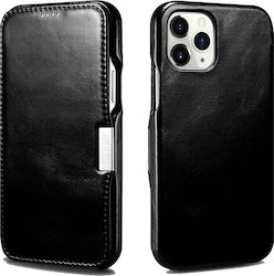 iCarer Side-Open Genuine Leather Book Leather /...