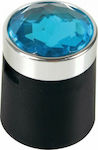 Lampa Καπάκια Μπουλονιών Αλουμινίου 17mm Μπλε Κρύσταλλο 20τμx