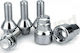 Simoni Racing Bolțuri de securitate 12x1.5/28mm/17 4τμχ 4buc
