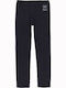 Kinder Leggings Lang Schwarz