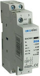Aca Phase Relays Strom 20A Double Pole with Voltage 220V 2NO 1M DY02130001