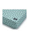 La Millou Les Bleu Fleurs Baby Sheet Crib Cotton Fitted Light Blue 70x140cm
