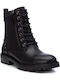 Carmela Footwear Leather Women's Ankle Boots Black