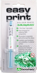 Termopasty Pastă de lipire Easy Print Sn96,5Ag3Cu0,5 Pastă de Sudură 1.4ml