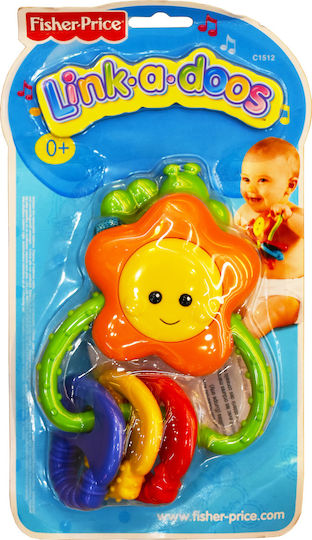 Fisher Price Pendant Toy for Car with Music Link-a-Doos for 0++ Months