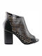 Seven Women's Ankle Boots with High Heel Black