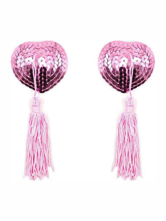 Fetish Addict Self Adhesive Heart Sequin Nipple Rose