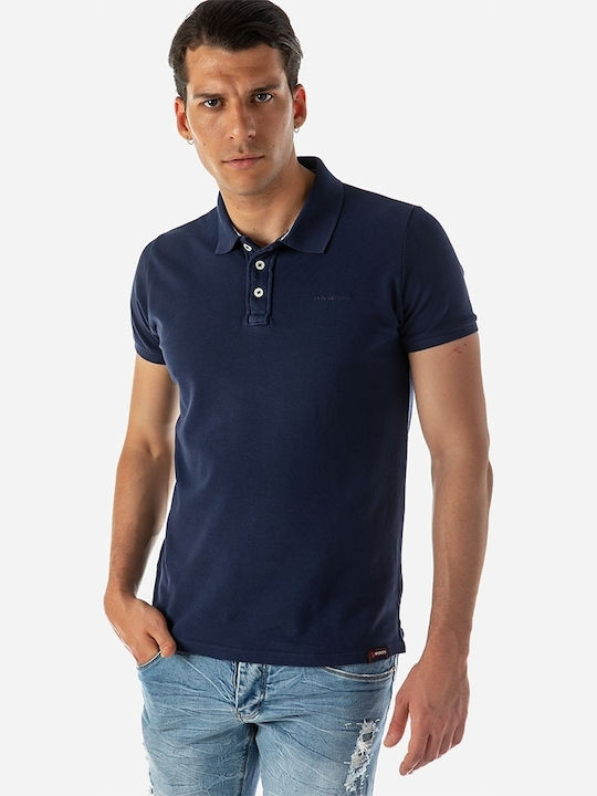 Brokers Jeans Ανδρικό T-shirt Polo Marine