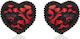 Fetish Addict Nipple Covers Κόκκινα
