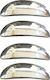 S-dizayn Exterior Car Decorative Handles Peugeot 206 4pcs