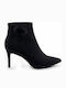 Menbur Women's Ankle Boots with High Heel Black 20964-01