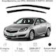 Heko Set of Windbreakers Front Car Dark Fime for Opel Insignia 4D/5D 2009 2pcs