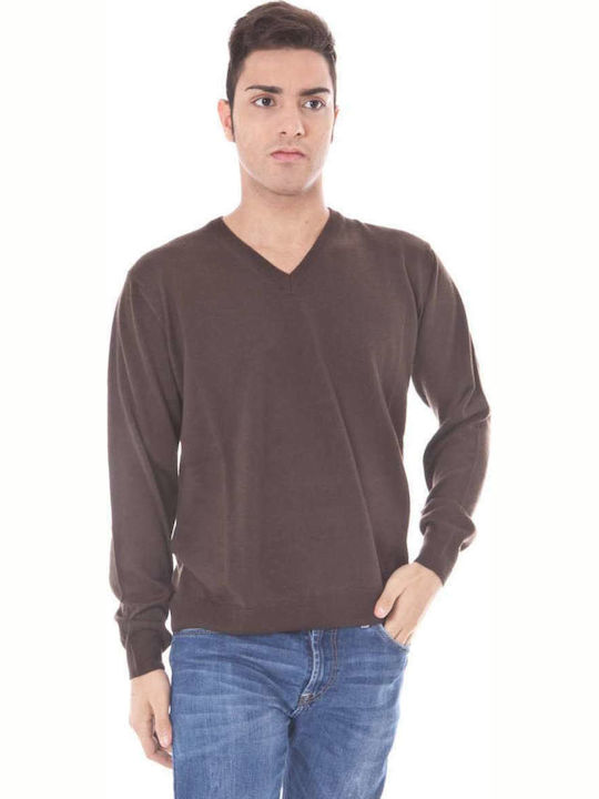 Romeo Gigli Long Sleeve Sweater Brown