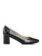 Envie Shoes Black Medium Heels