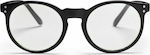 Chpo Coxos Acetate Blue Light Blocking Glasses Black CHPO