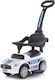 Chipolino Police Baby Walker Car Ride On with Handlebar White