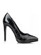 Envie Shoes Pointed Toe Black Heels