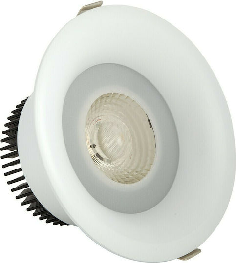 VK Lighting Rund Vertieft LED Panel 30W mit Warmes Weiß Licht 3000K