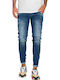 Back2jeans Herren Jeanshose in Slim Fit Blau