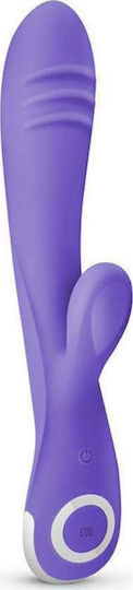 Good Vibes Only Fane Rabbit Vibrator Вибратор Заек 22см Лилаво