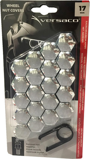 Auto Gs Bolt Caps Chrome 20pcs